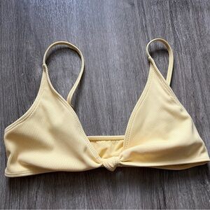 La Hearts Yellow Bikini Swimwear